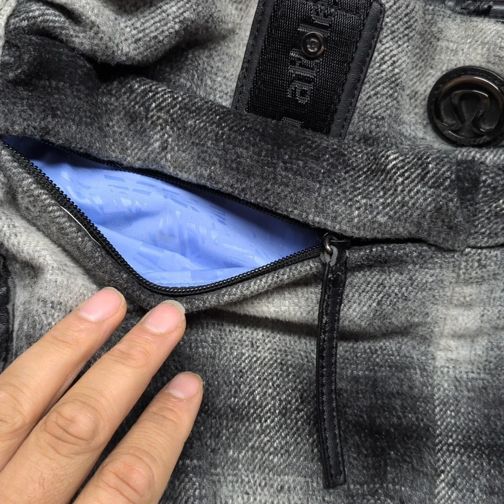 LULULEMON Gray Wool Blend Tote Yoga Gym Laptop Fast In Flight Bag